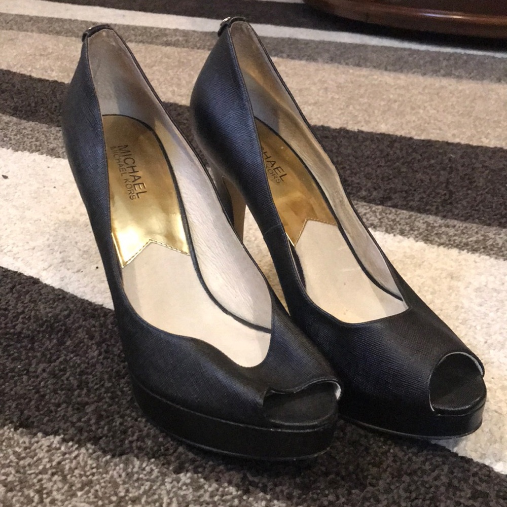 Black heels